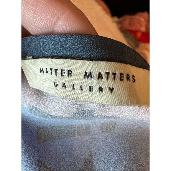 Matter Matters Mokita Midi Summer Dress Grey One Size Oversized Designer - Picture 12 of 16
